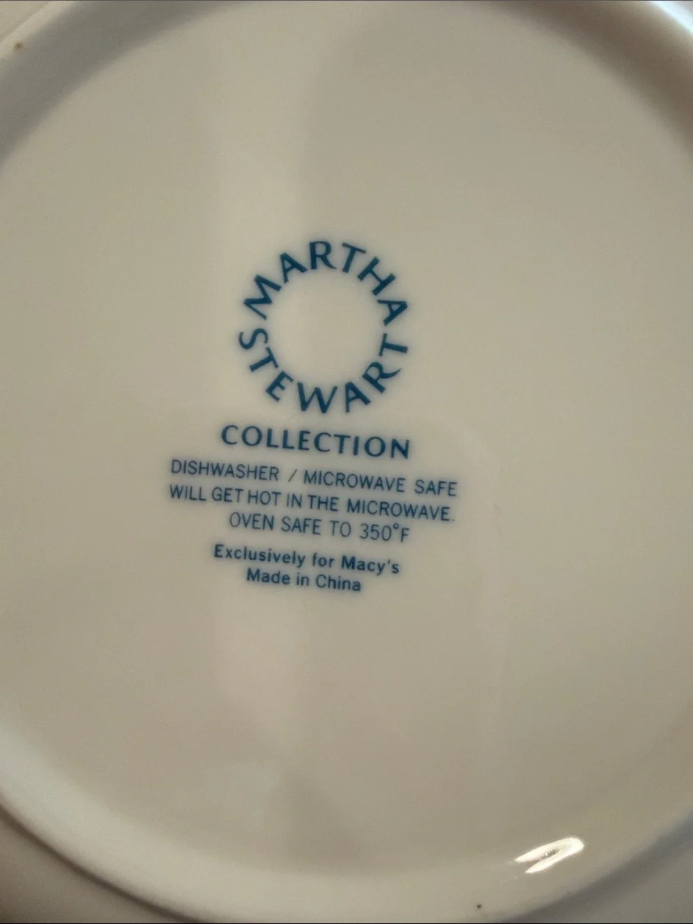 Martha Stewart elegant ceramic